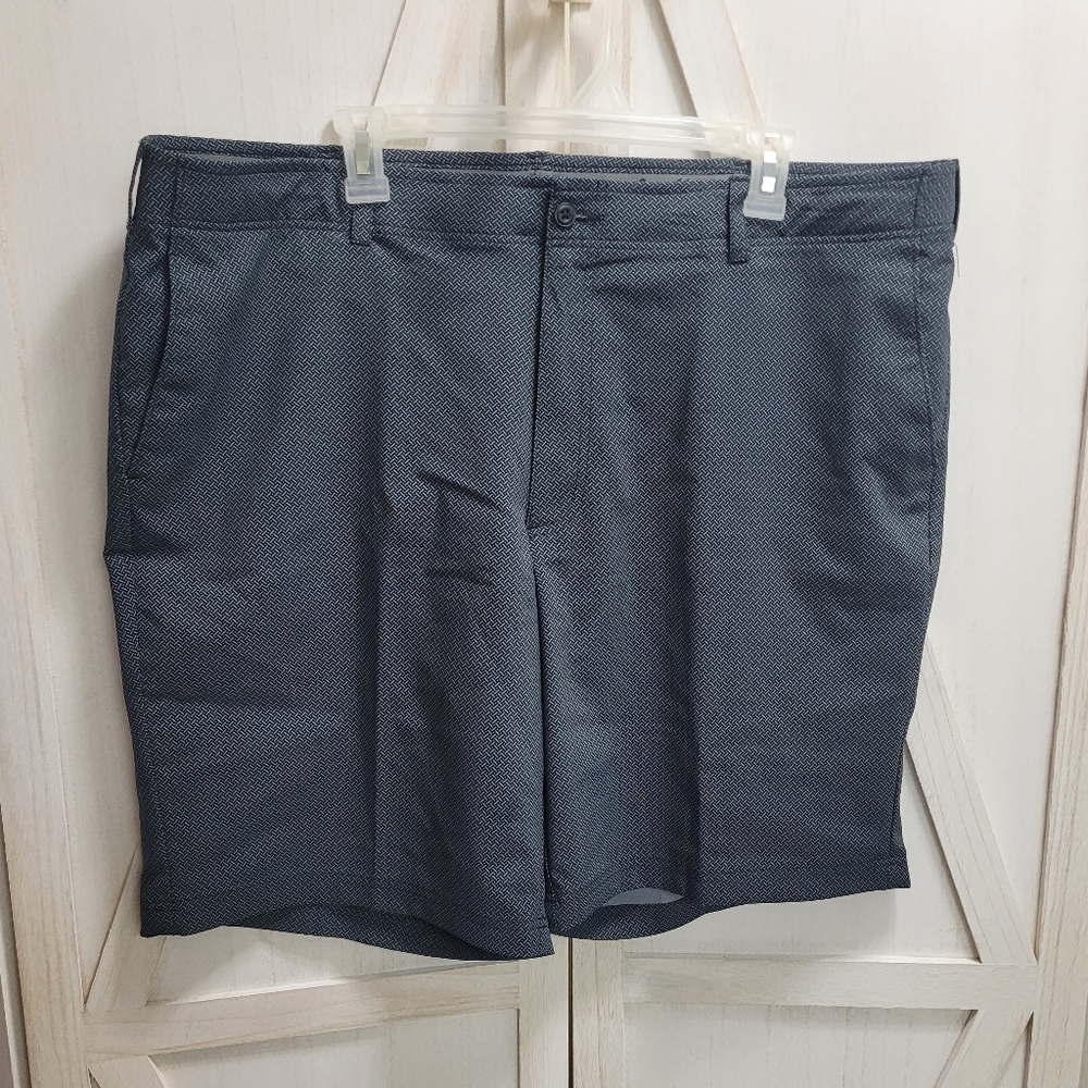 Ben Hogan Dress Golf Shorts, Grey‎ Pattern